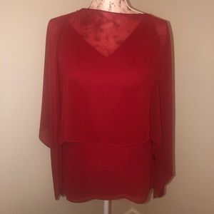 red blouse